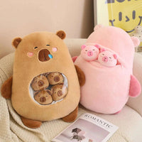 Capybara & Pig Plushies CLOUDANIMESTUDIO