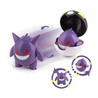 18 Styles Pikachu Gengar Dragonite Snorlax Anime Figures Pokemon PVC Statue Gift Set
