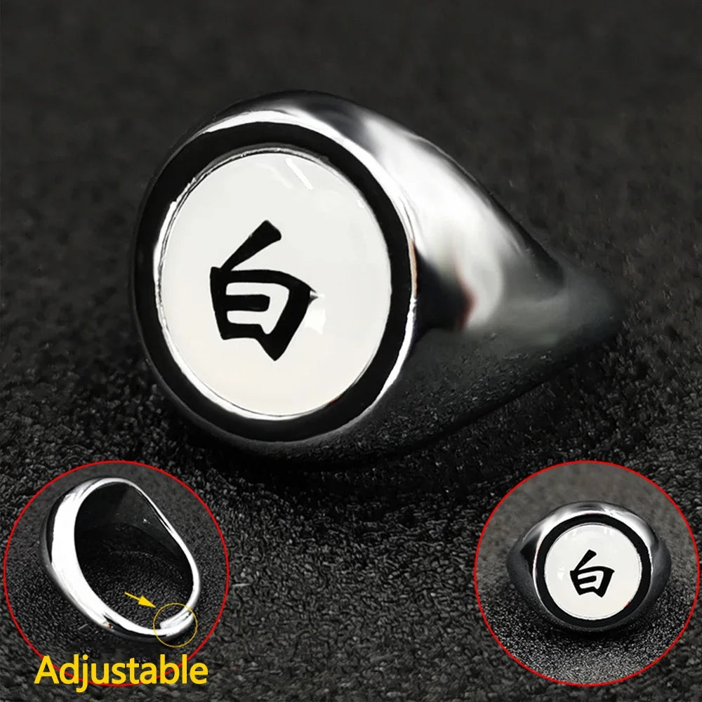 Naruto Shippuden Akatsuki Rings And Headbands Anime Cosplay Ring Accessories