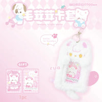 Puppy & Kitty Plush Photo Card Holders