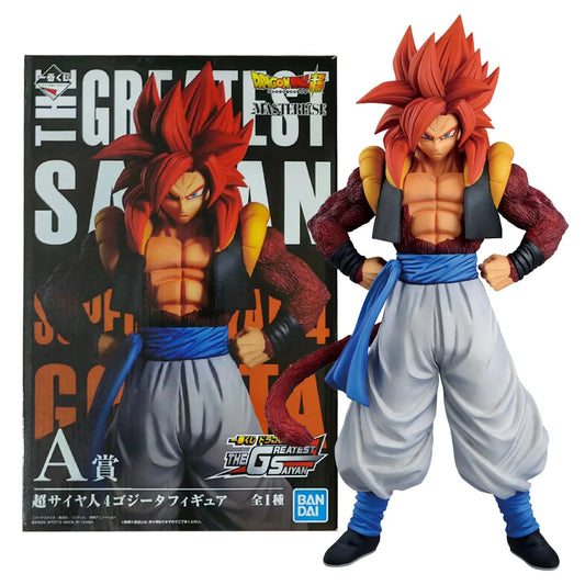 SSJ4 Gogeta Anime Figurine, Dragon Ball GT Super Saiyan Action Figures PVC 27 CM