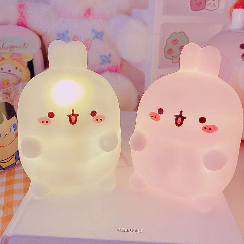Happy Bunny Night Light CLOUDANIMESTUDIO