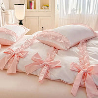 Kawaii Bowtiful Bedding Set CLOUDANIMESTUDIO