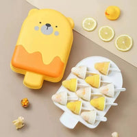 Cute Bear Ice Cream Mold Tray