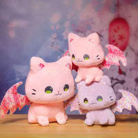 Kawaii Cat Bat Plushies CLOUDANIMESTUDIO