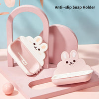Pink Bunny Soap Holder