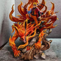 Uzumaki Naruto Anime Action Figure, Naruto Nine Tails Kyuubi Kurama PVC Figurines Statue 43 CM