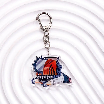 Chainsaw Man Keychains, Anime Key Chains Accessories Charm Pendant Keyring Gifts For Friends
