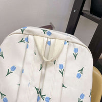 Blue Tulips Backpack CLOUDANIMESTUDIO