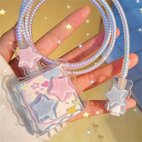 Pastel Stars iPhone Charger Cover