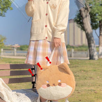 Plush Shiba Inu Backpack