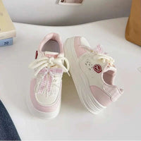 Hiding Neko Pastel Platform Sneakers CLOUDANIMESTUDIO