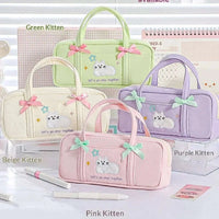 Kawaii Kitty Kat Pencil Case CLOUDANIMESTUDIO