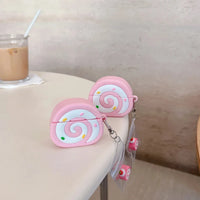 Strawberry Swiss Roll AirPods Case