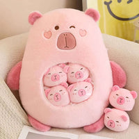 Capybara & Pig Plushies CLOUDANIMESTUDIO