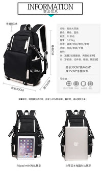 Hatsune Miku Anime Backpack School Bag Large Capacity