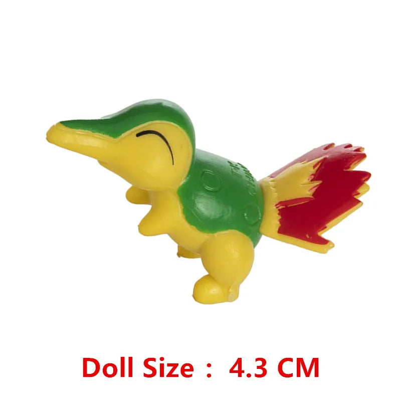 Pokemon Anime Figures Pikachu Mewtwo Charmander Blastoise Gurado Pet Action Model Toy Gifts 4-13 CM