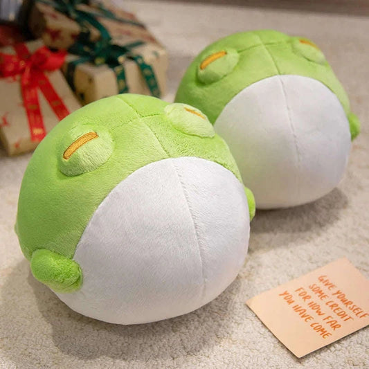 Kawaii Round Frog Plushie CLOUDANIMESTUDIO