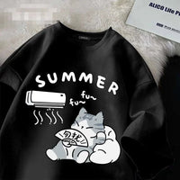 Kawaii Cool Cutie Cat T Shirt CLOUDANIMESTUDIO