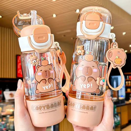 Cute Capybara Water Bottles