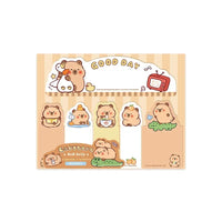 Cute Capybara Bookmark Sticky Notes