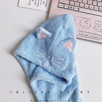 Kawaii Cat Ears Hair Towel