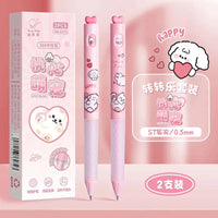 Kawaii 360 Rotating Cuties Gel Pens 2PCS CLOUDANIMESTUDIO