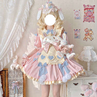 Sweet Lolita Bunny Party Dress CLOUDANIMESTUDIO