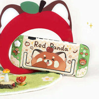 Kawaii Red Panda Picnic Switch Case OLED/NS2 CLOUDANIMESTUDIO