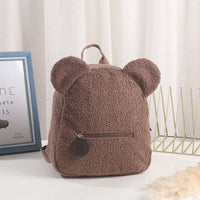 Small Fuzzy Bear Backpack CLOUDANIMESTUDIO