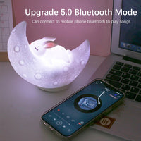 Moon Bunny Night Light Speaker