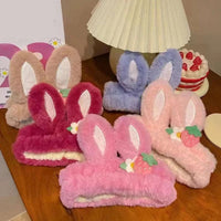 Strawberry Bunny Beauty Headbands CLOUDANIMESTUDIO