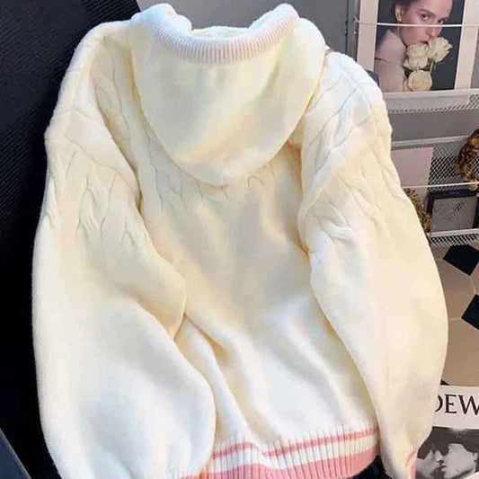 Sweet Hearts Hooded Cardigan CLOUDANIMESTUDIO