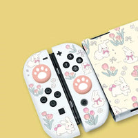 Kawaii Spring Bunny Meadow Switch Case NS/OLED/NS2 CLOUDANIMESTUDIO
