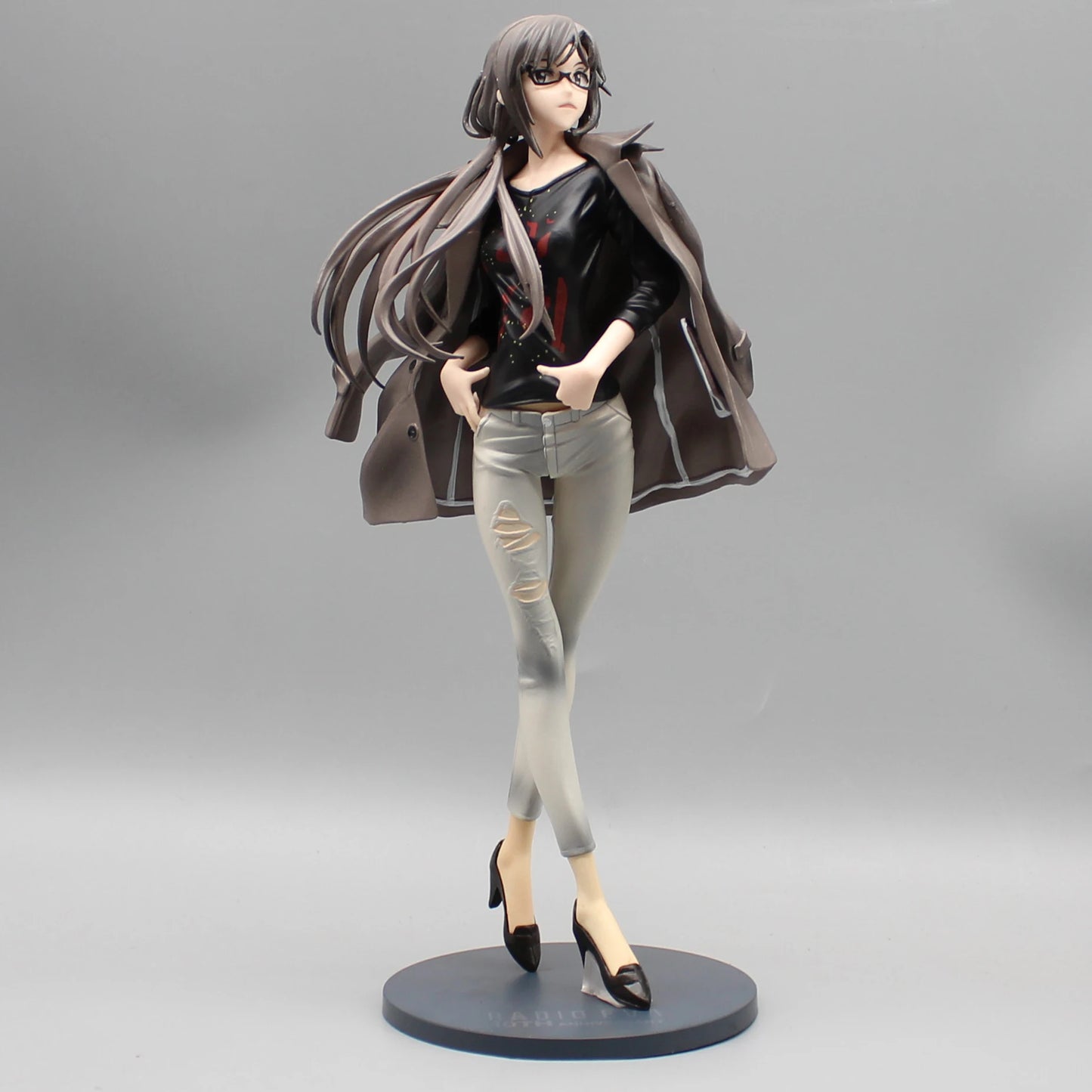 Mari Illustrious Makinami Anime Figure, EVANGELION Action Figurines Fashion Dress Up 25 CM