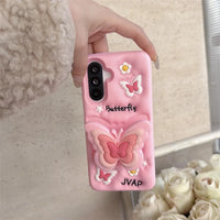 Kawaii Butterfly Samsung Phone Case