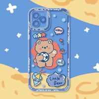 Sweet Bunny & Lovely Bear Samsung Phone Case CLOUDANIMESTUDIO