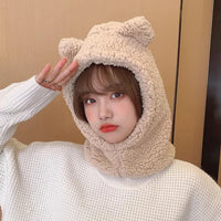 Kawaii Bear Hat With Mask