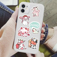 Kawaii Cow Sticker Pack CLOUDANIMESTUDIO