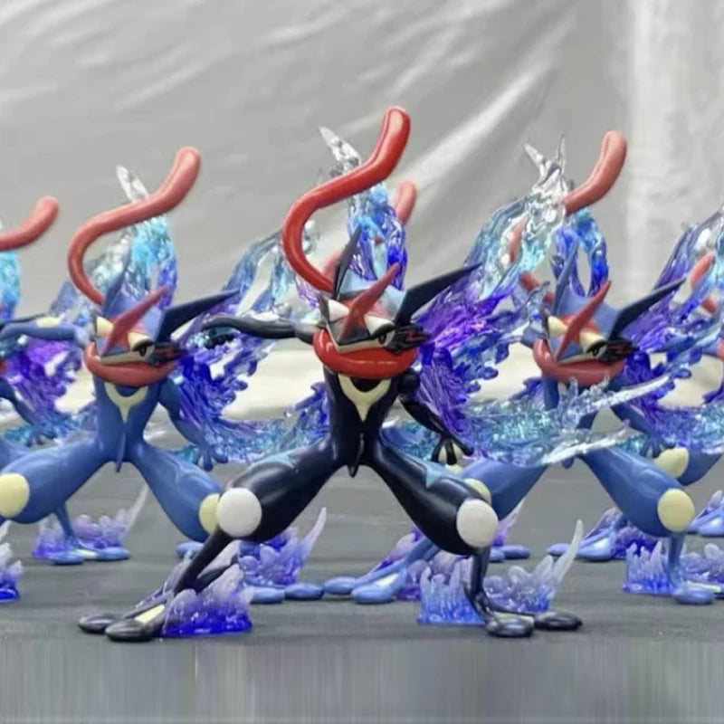 Pokemon Anime Figure, Battle Greninja Action Figurines Pvc Anime Statue 9 CM