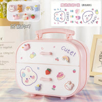 Pastel Desktop Organizer Box
