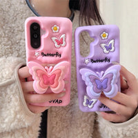 Kawaii Butterfly Samsung Phone Case
