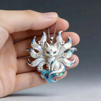 Kawaii Kitsune Detailed Necklace