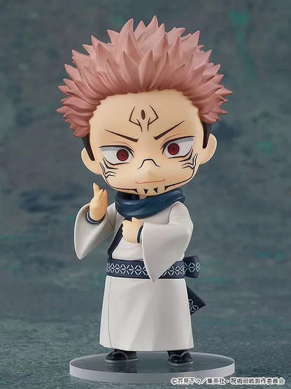 Cute Jujutsu Kaisen Ryomen Sukuna and Itadori Yuji Figurines, Chibi Kawaii Anime Action Figures Model Collector Toys 10cm