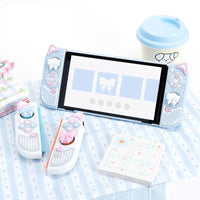 Kawaii Neko and Bows Switch Case NS/OLED/NS2