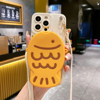 Cute Taiyaki Samsung Phone Case Bag