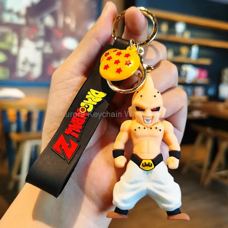 Dragon Ball Z Key Chains Anime Series Car Pendant Keyring Kids Accessories Gifts