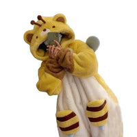 Honey Bee Bear Fleece Pajamas