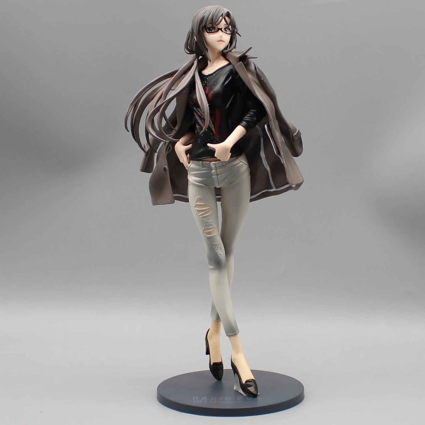 Mari Illustrious Makinami Anime Figure, EVANGELION Action Figurines Fashion Dress Up 25 CM