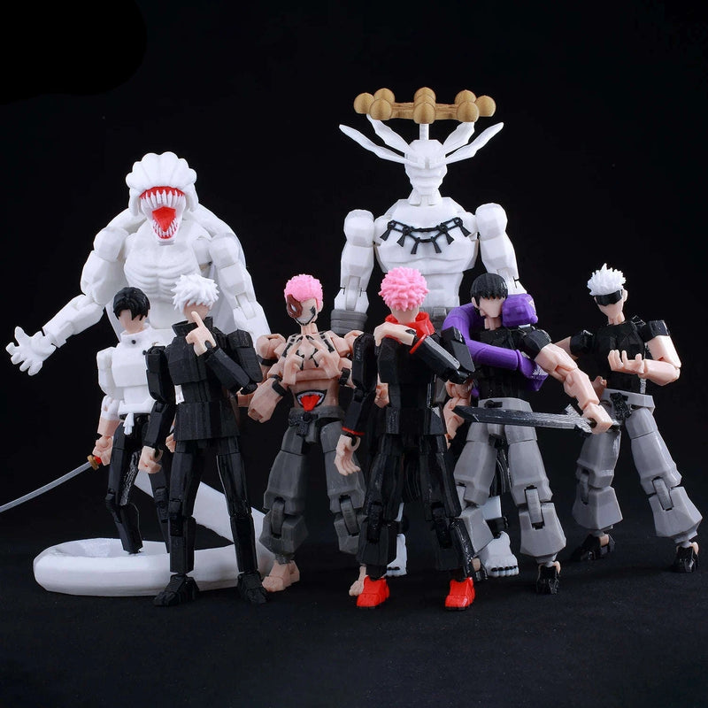 Jujutsu Kaisen 3D Printed Anime Figurine, Gojo Satoru Toji Yuji Sukuna Mahoraga Yuta CLOUDANIMESTUDIO